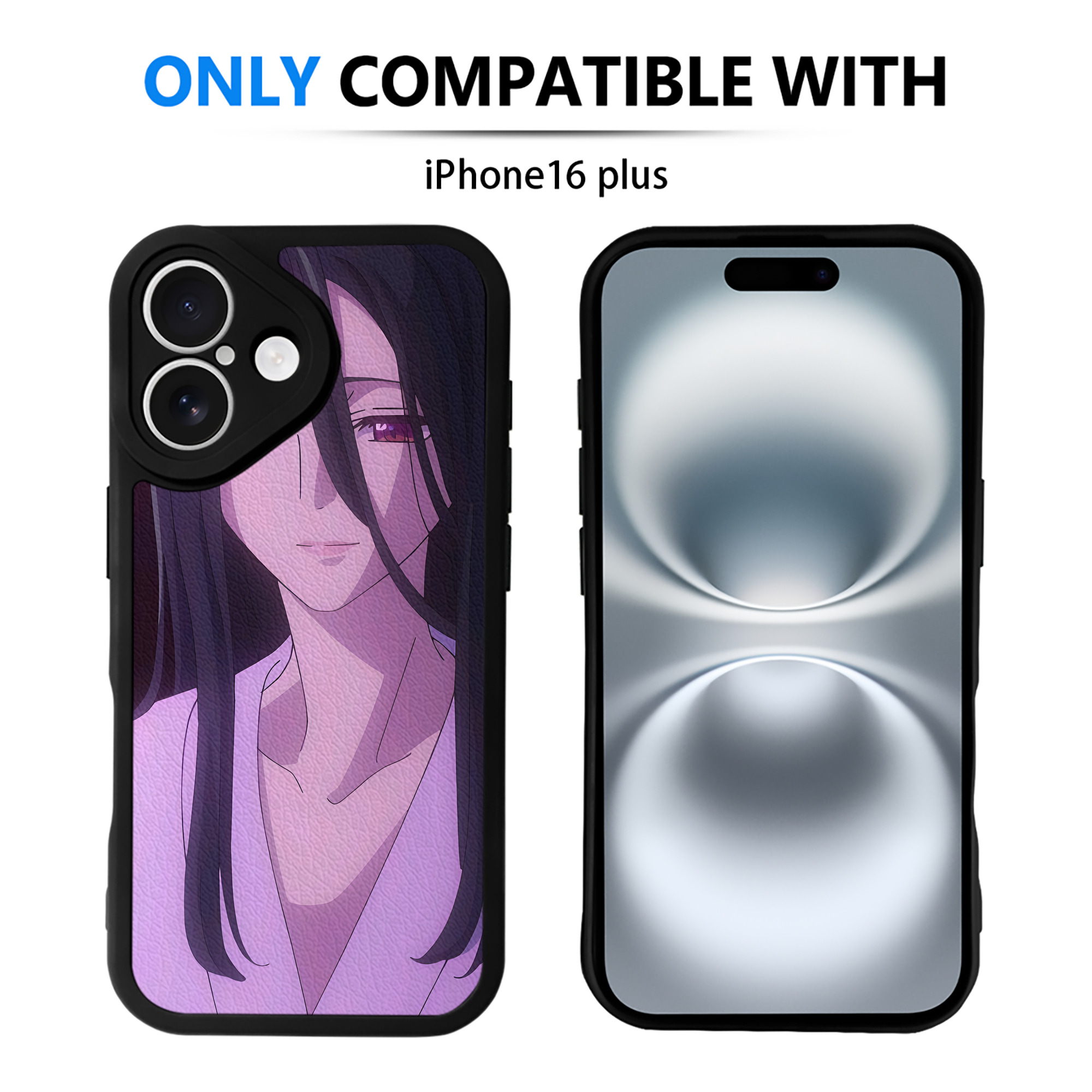 （画像用） 薬屋のひとりごと The Apothecary Diaries 【iPhone 16シリーズ対応】シリコンスマホケース（レザー調） 材質：シリコン